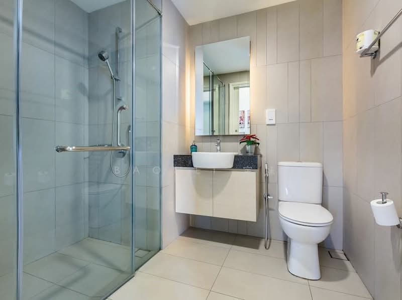 Servis Apartment untuk Disewa di Afiniti Residences - baomei 宝妹 - Bathroom - PropertyGuru.com.my
