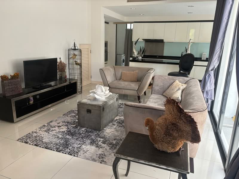Rumah Teres untuk Disewa di Medini (Iskandar Puteri (Nusajaya)) - Claira Ong - Living Room - PropertyGuru.com.my
