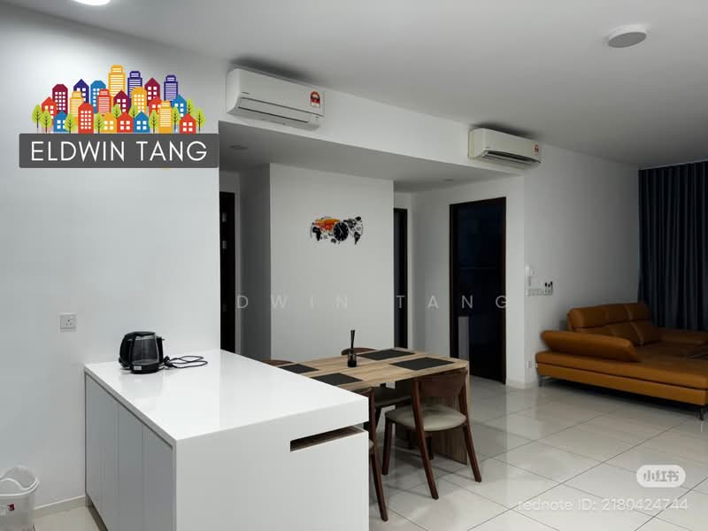 Condominium for Rent at Queens Residences Q1 @ Queens Waterfront - Eldwin Tang - Living Room - PropertyGuru.com.my