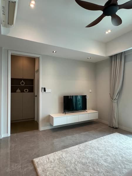 Servis Apartment untuk Disewa di Ooak Serviced Apartments @ Kiara 163 - Jin Hao - Living Room - PropertyGuru.com.my