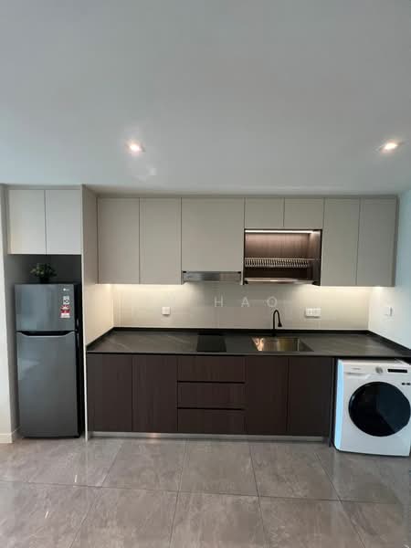 Servis Apartment untuk Disewa di Ooak Serviced Apartments @ Kiara 163 - Jin Hao - Kitchen - PropertyGuru.com.my