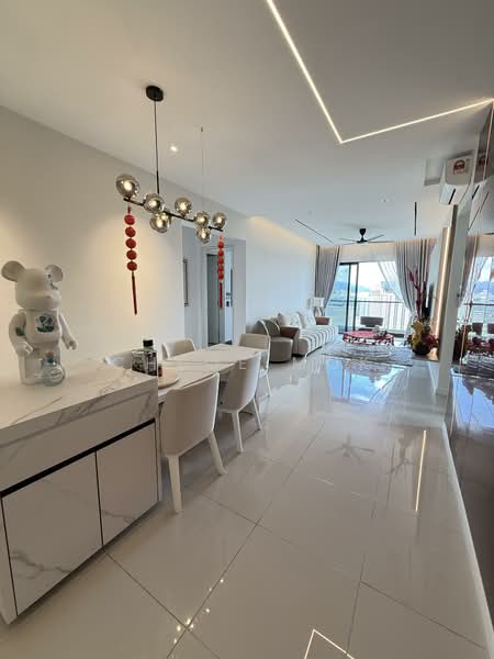 Service Residence for Rent at Duta Park Residences - Chloe Mok - Living Room - PropertyGuru.com.my