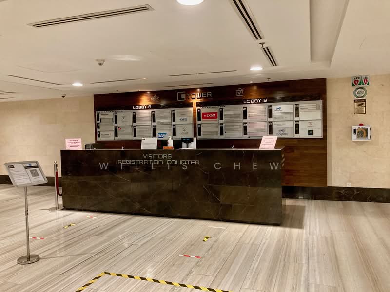 Pejabat untuk Disewa di KLCC (KL City Centre) - Willis Chew - Lobby - PropertyGuru.com.my