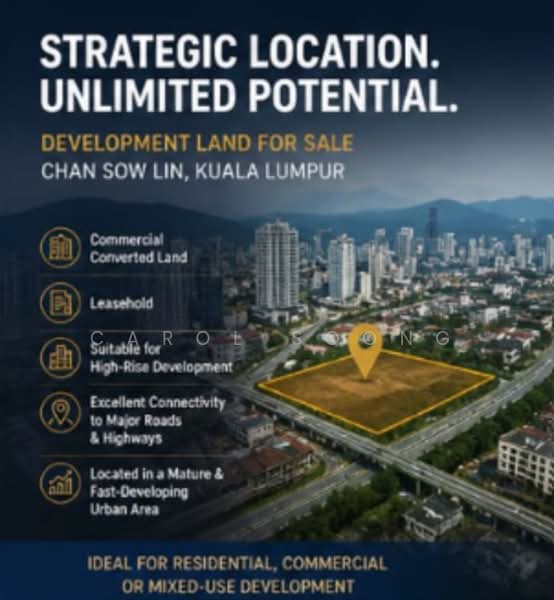 Commercial Land for Sale in Chan Sow Lin (Cheras) - Carol Soong - PropertyGuru.com.my