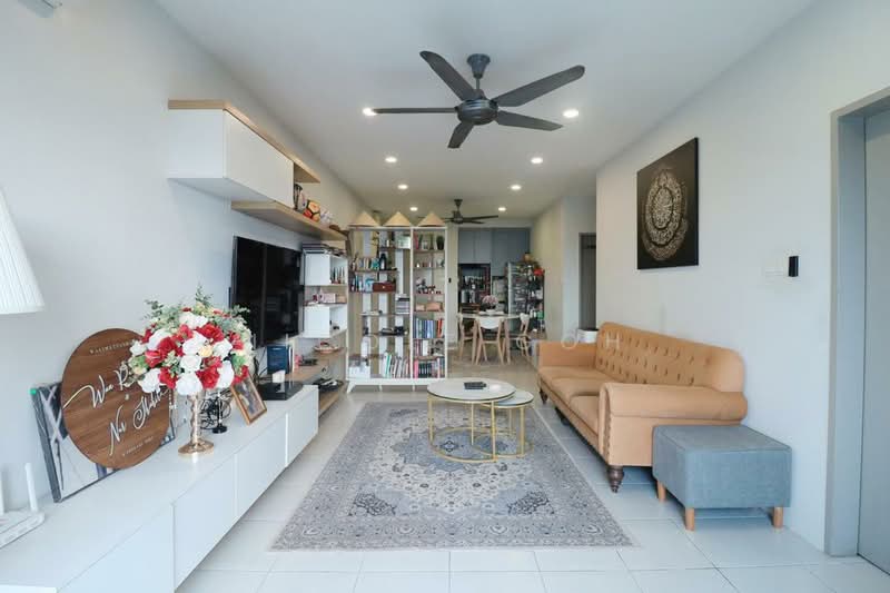 Kondominium untuk Dijual di Residensi Platinum Teratai - Nicole Goh - Living Room - PropertyGuru.com.my