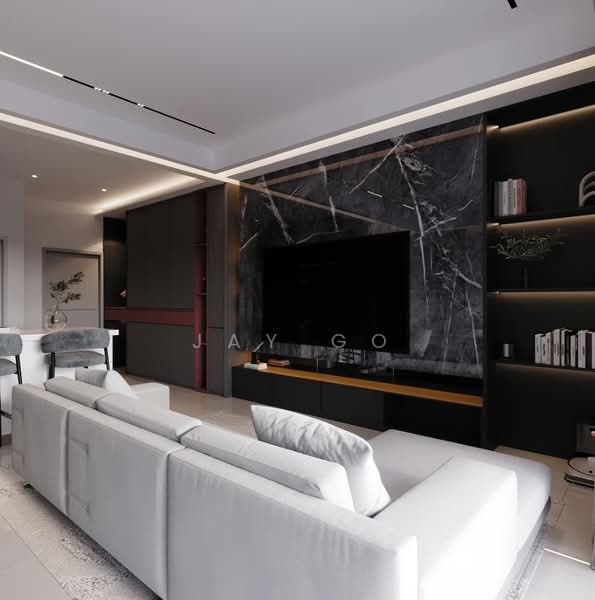 Condominium for Sale at Sanderling Lakefront - Jay Go - Living Room - PropertyGuru.com.my