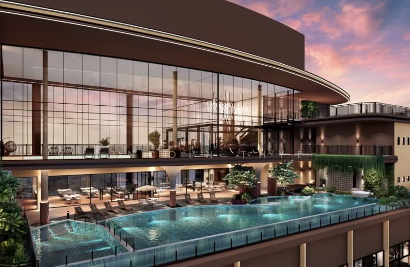 Servis Apartment untuk Dijual di Alderwood Residence - Lincoln Thye - Rooftop Facilities - PropertyGuru.com.my