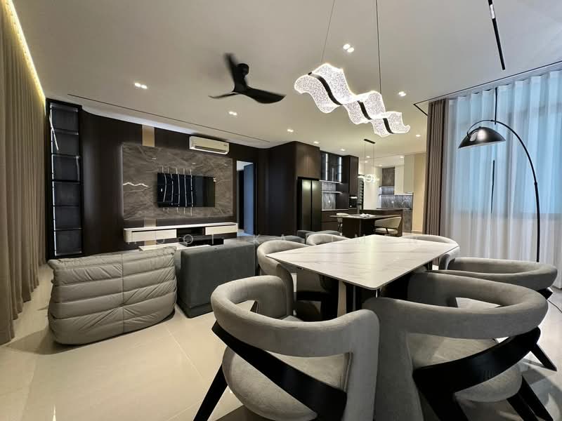 Kondominium untuk Disewa di Picasso Residence - Hooi Karlmen - Living Room - PropertyGuru.com.my