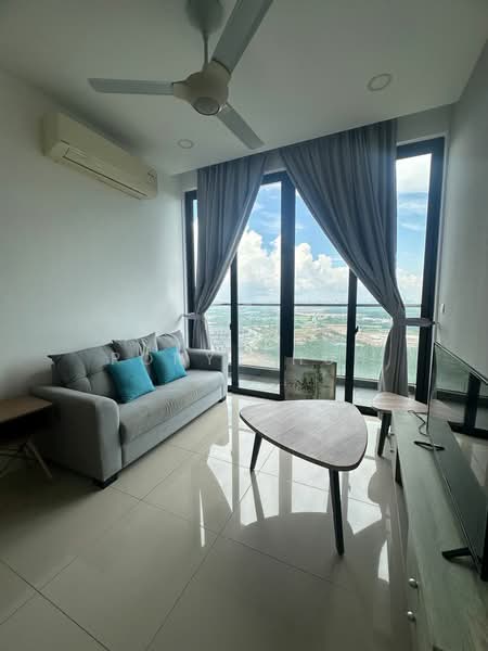 Service Residence for Rent at D'Pristine - Pony Chua - Living Room - PropertyGuru.com.my