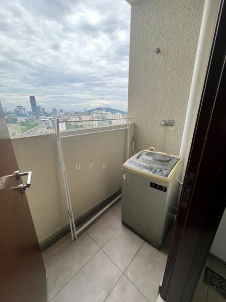 Service Residence for Rent at J.Dupion Residence - Luff Lee - Balcony - PropertyGuru.com.my