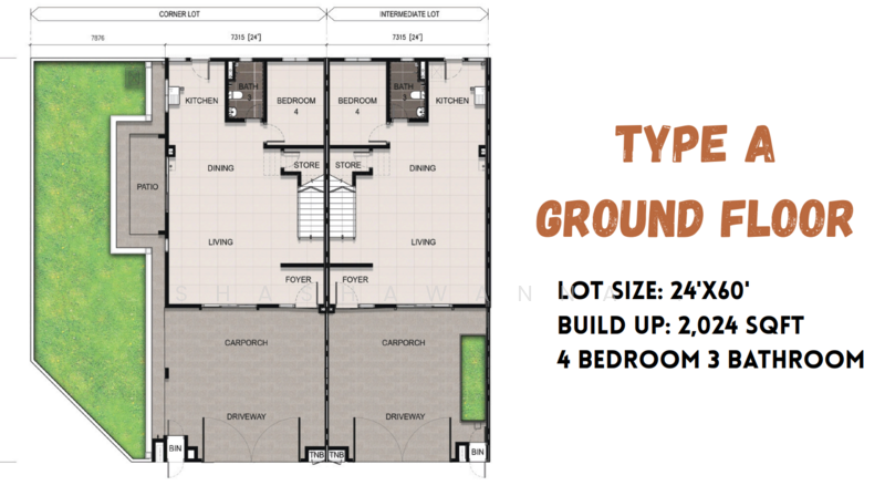 Rumah Teres 2 Tingkat untuk Dijual di Bandar Tiram (Ulu Tiram) - Shashawanna . - PropertyGuru.com.my