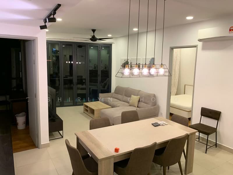 Servis Apartment untuk Dijual di KL Gateway Premium Residences - Shirlyn Chong - Living Room - PropertyGuru.com.my
