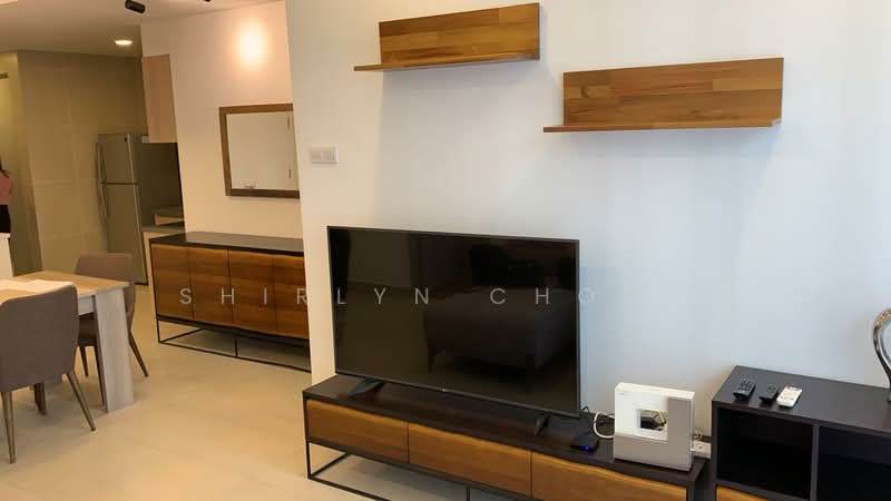 Servis Apartment untuk Dijual di KL Gateway Premium Residences - Shirlyn Chong - Living Room - PropertyGuru.com.my