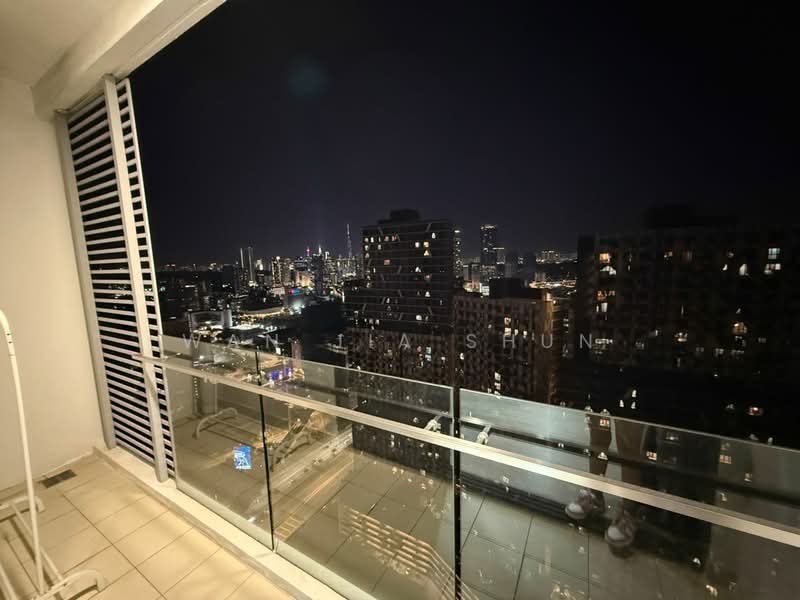 Servis Apartment untuk Disewa di Southlink - Wan Jia Shun - Balcony - PropertyGuru.com.my
