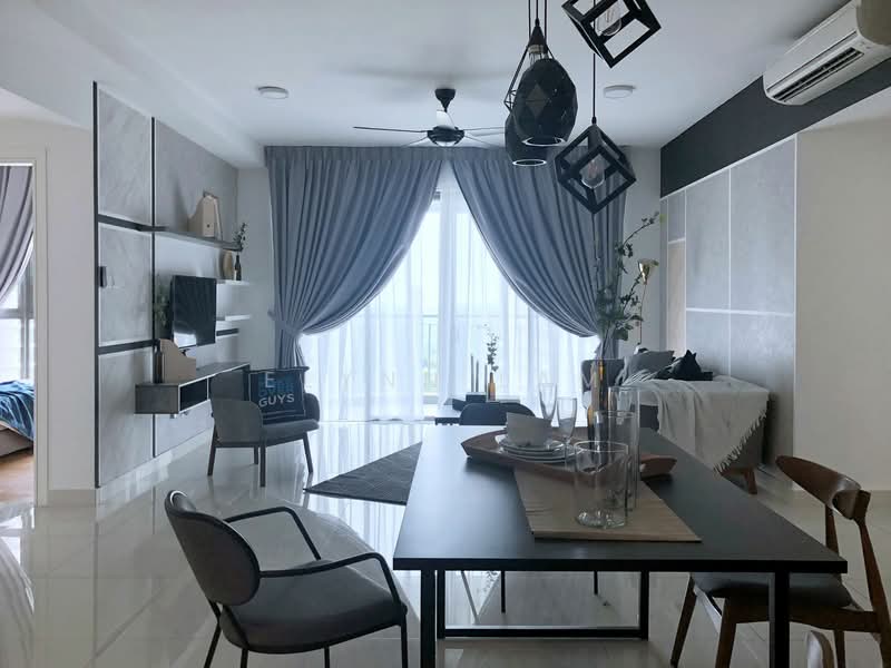 Servis Apartment untuk Dijual di Molek Regency - Elynn Lam - Living Room - PropertyGuru.com.my