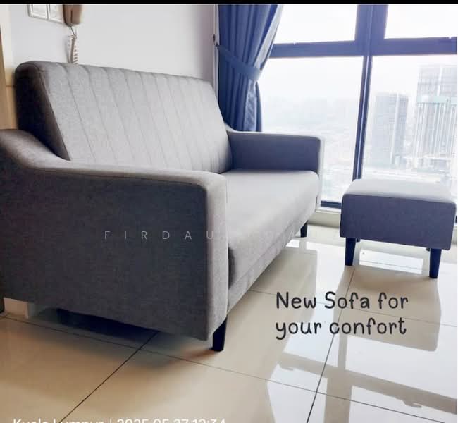 Servis Apartment untuk Disewa di Continew - Firdaus Dauz - Living Room - PropertyGuru.com.my