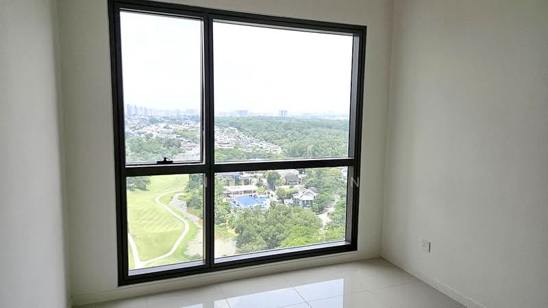 Living golf view