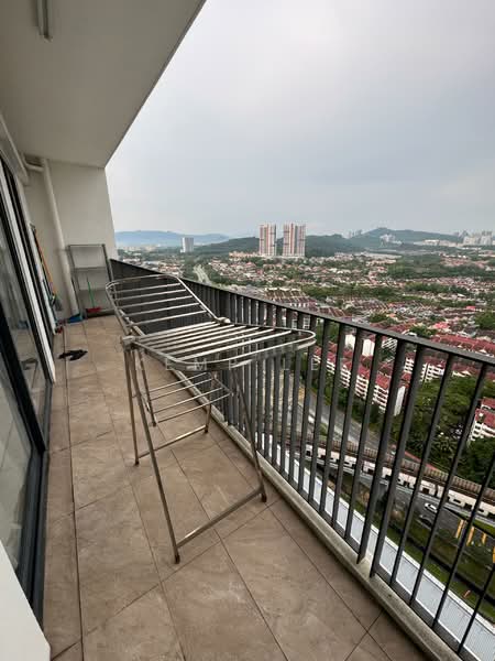 Service Residence for Rent at Emporis - Kemp Lee - Balcony - PropertyGuru.com.my