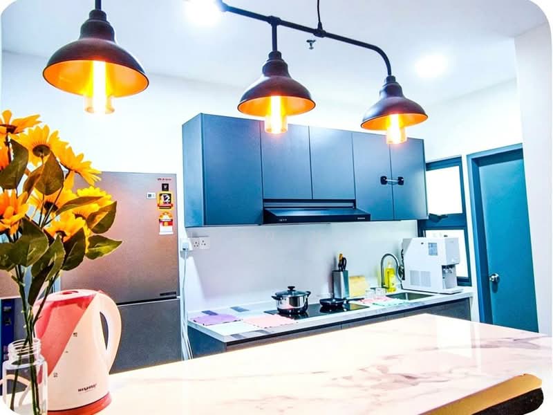 Service Residence for Rent at TRIO By Setia - Joan Ng - Kitchen - PropertyGuru.com.my