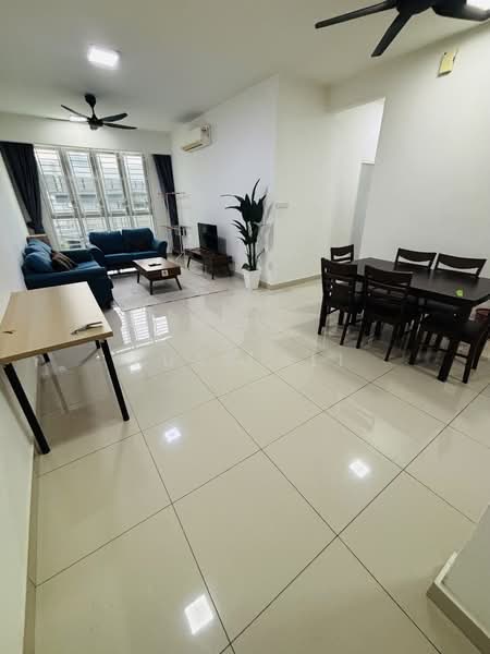 Kondominium untuk Disewa di Ceria Residence - Fuad Ali - Living Room - PropertyGuru.com.my
