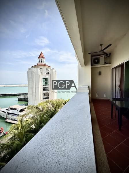 Servis Apartment untuk Dijual di Straits Quay (The Suites at Waterside) - Jeanette Hee - Balcony - PropertyGuru.com.my