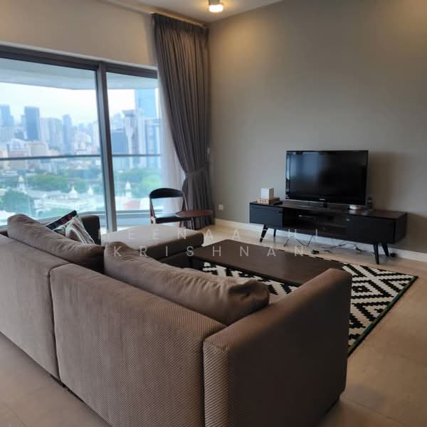 Servis Apartment untuk Disewa di The Sentral Residences - Meenaachi Krishnan - Living Room - PropertyGuru.com.my