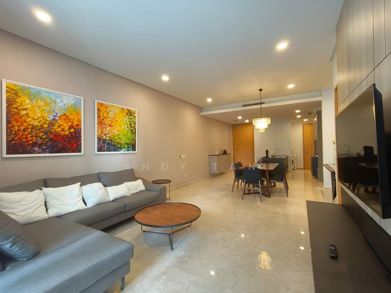 Servis Apartment untuk Disewa di Damansara City Residency (DC Residensi) - Andy Tan - Living Room - PropertyGuru.com.my