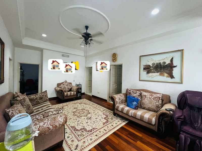 Semi-Detached House for Sale in Ampang Jaya (Ampang) - Zaty Jasmin - Living Room - PropertyGuru.com.my