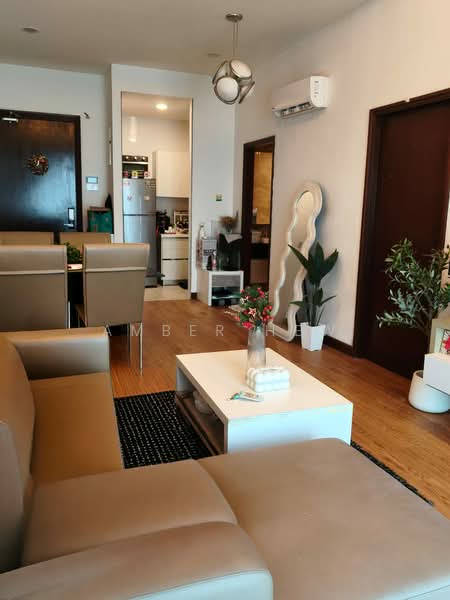Service Residence for Sale at Paragon Suites @ CIQ - Amber Hew - Living Room - PropertyGuru.com.my
