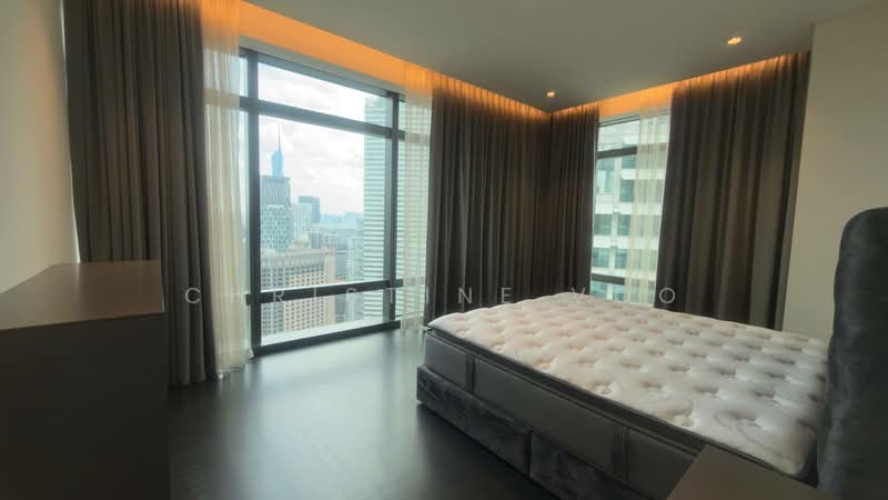 Service Residence for Sale at Four Seasons Place - Christine Voo - Bedroom with KL City View - PropertyGuru.com.my