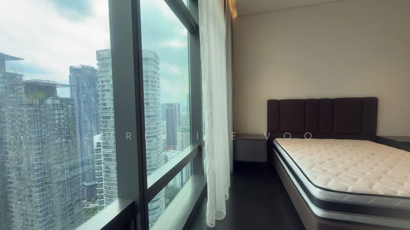 Service Residence for Sale at Four Seasons Place - Christine Voo - Bedroom with KL City View - PropertyGuru.com.my