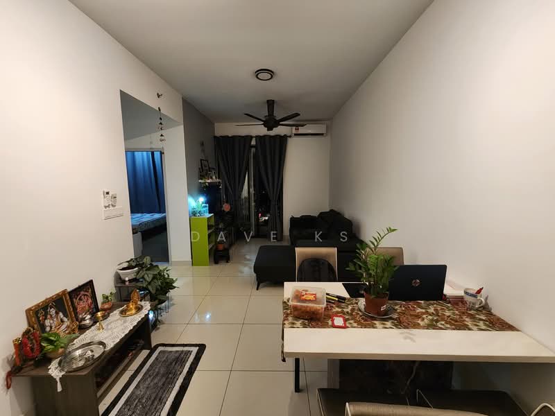 Service Residence for Sale at The Amber Residence @ TwentyFive.7 - Dave KS - Living Room - PropertyGuru.com.my