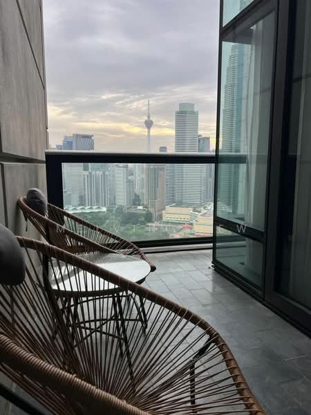 Condominium for Rent at Condominium @ The Troika - Melvin Siew - Balcony - PropertyGuru.com.my