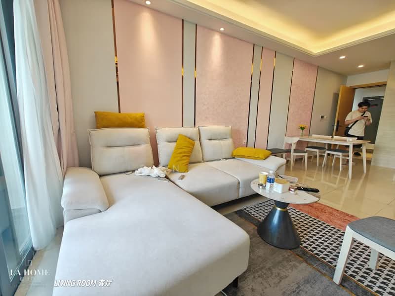 Condominium for Sale at R&F Princess Cove Phase 2-Seine Region - Sin Yie - Living Room - PropertyGuru.com.my