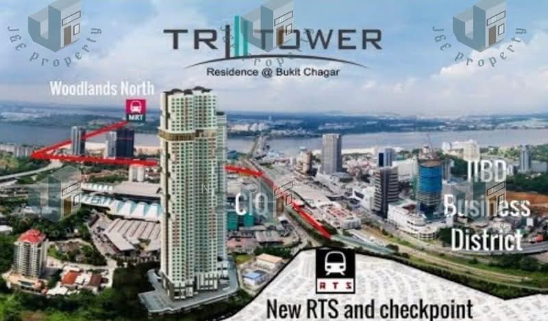Servis Apartment untuk Disewa di TriTower Residence @ Johor Bahru Sentral - Venica For - PropertyGuru.com.my