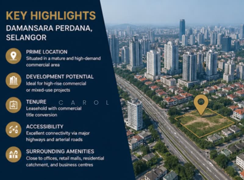 For Sale - Damansara Perdana, Selangor Commercial Zone Land