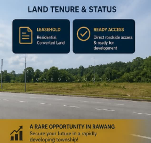 Residential Land for Sale in Rawang (Selangor) - Carol Soong - Exterior - PropertyGuru.com.my
