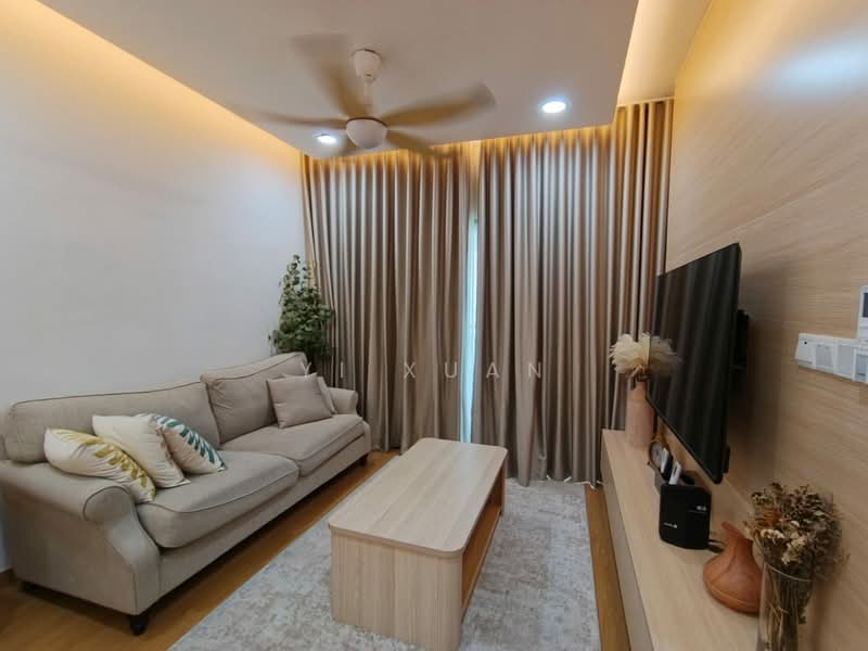 Service Residence for Rent at Maya Bay Residences @ Gamuda Cove - Yi Xuan - Living Room - PropertyGuru.com.my