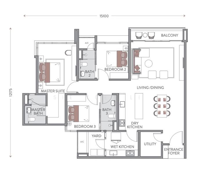 Servis Apartment untuk Disewa di Jendela Residences - Sie Yuen Li - PropertyGuru.com.my