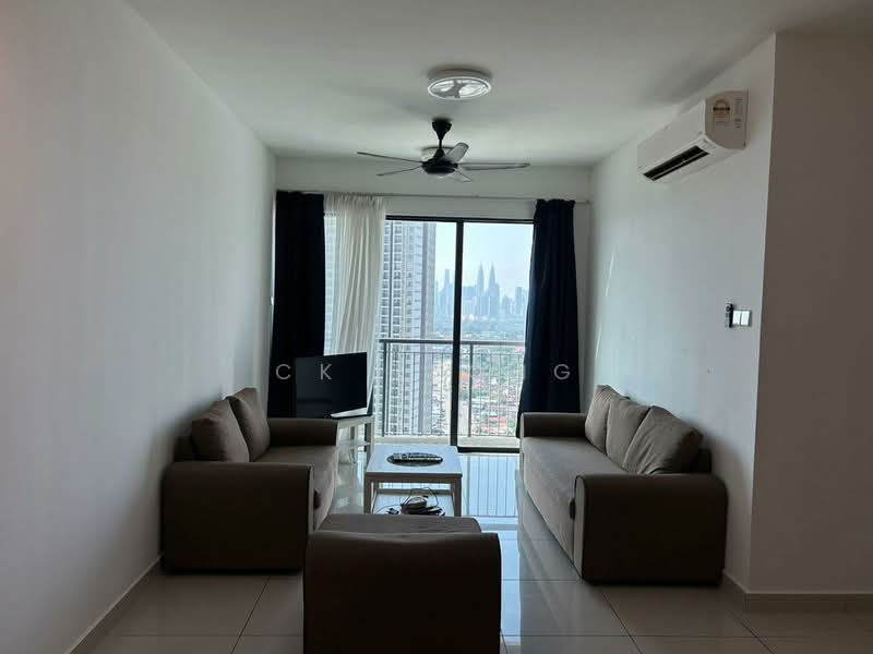 Condominium for Rent at KL Traders Square - CK Teong - Living Room - PropertyGuru.com.my