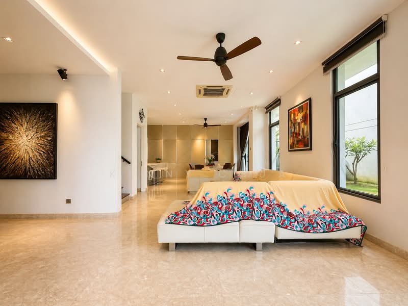 Rumah Berkembar untuk Dijual di Seksyen U1 (Glenmarie) - Kenny Chua - Living Room - PropertyGuru.com.my