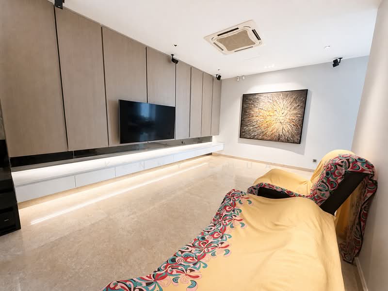 Rumah Berkembar untuk Dijual di Seksyen U1 (Glenmarie) - Kenny Chua - Living Room - PropertyGuru.com.my