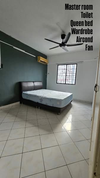 Pangsapuri untuk Disewa di Pangsapuri Vista Serdang - Edmund Goh - Master Bedroom - PropertyGuru.com.my