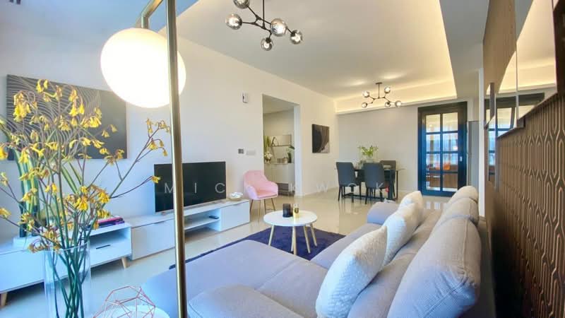 Condominium for Sale at Agile Mont Kiara - Mick Kwok - Living Room - PropertyGuru.com.my