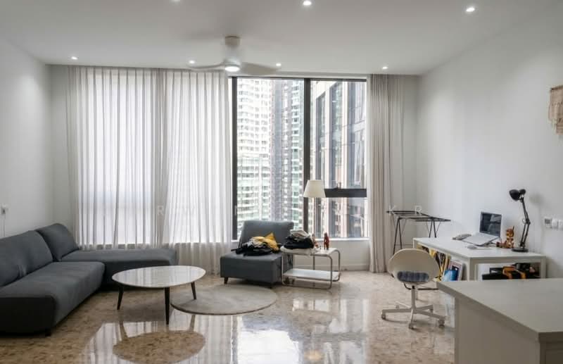 Servis Apartment untuk Dijual di Pavilion Ceylon Hill - Darwina Shukri - Living Room - PropertyGuru.com.my