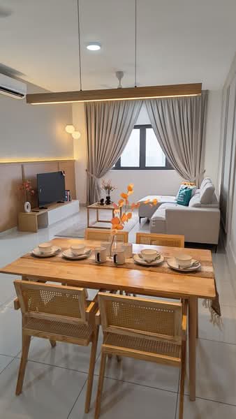 Servis Apartment untuk Disewa di Nexus Taman Pertama - HK Lee - Living Room - PropertyGuru.com.my