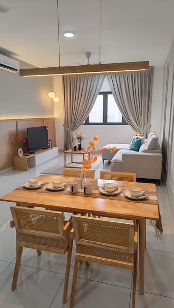 Servis Apartment untuk Disewa di Nexus Taman Pertama - HK Lee - Living Room - PropertyGuru.com.my