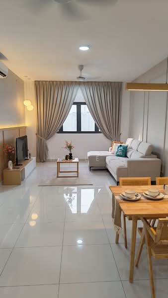 Servis Apartment untuk Disewa di Nexus Taman Pertama - HK Lee - Living Room - PropertyGuru.com.my