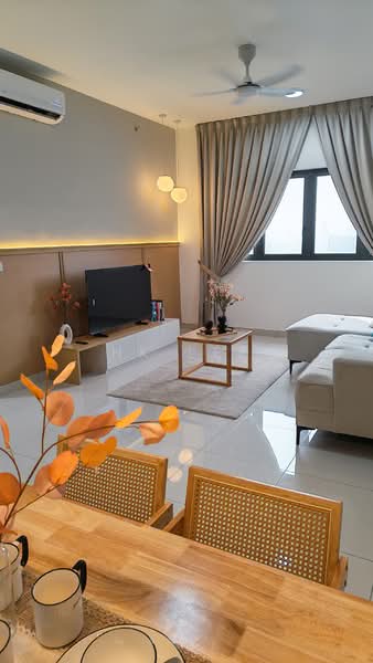 Servis Apartment untuk Disewa di Nexus Taman Pertama - HK Lee - Living Room - PropertyGuru.com.my