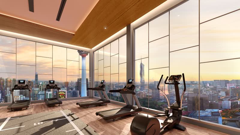 Servis Apartment untuk Dijual di Centrix The Station KLCC - Leon Lee - Gym - PropertyGuru.com.my